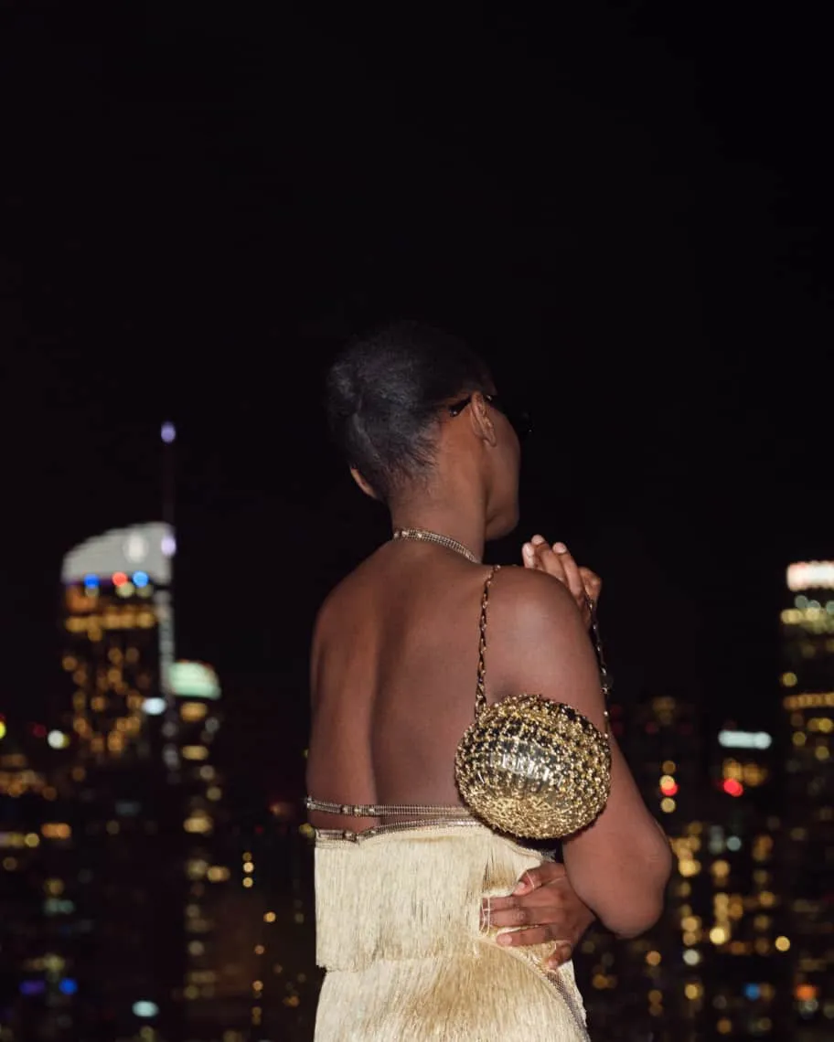 1969 Paco Rabanne shoulder bag with chain