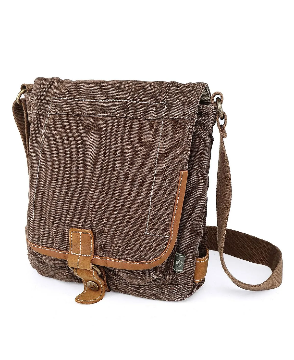 Atona Classic Canvas Shoulder Bag with Flap TSD BRAND