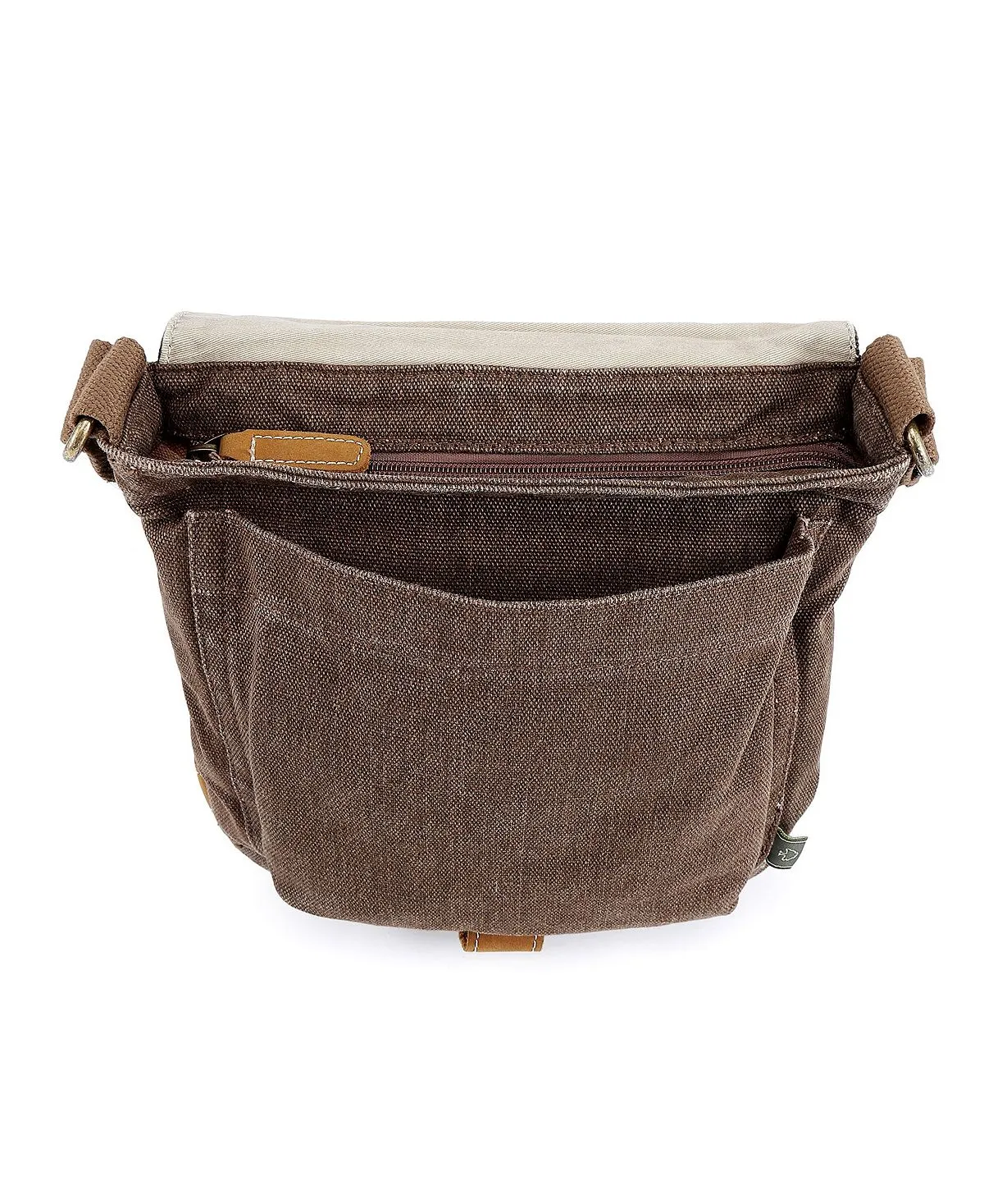 Atona Classic Canvas Shoulder Bag with Flap TSD BRAND