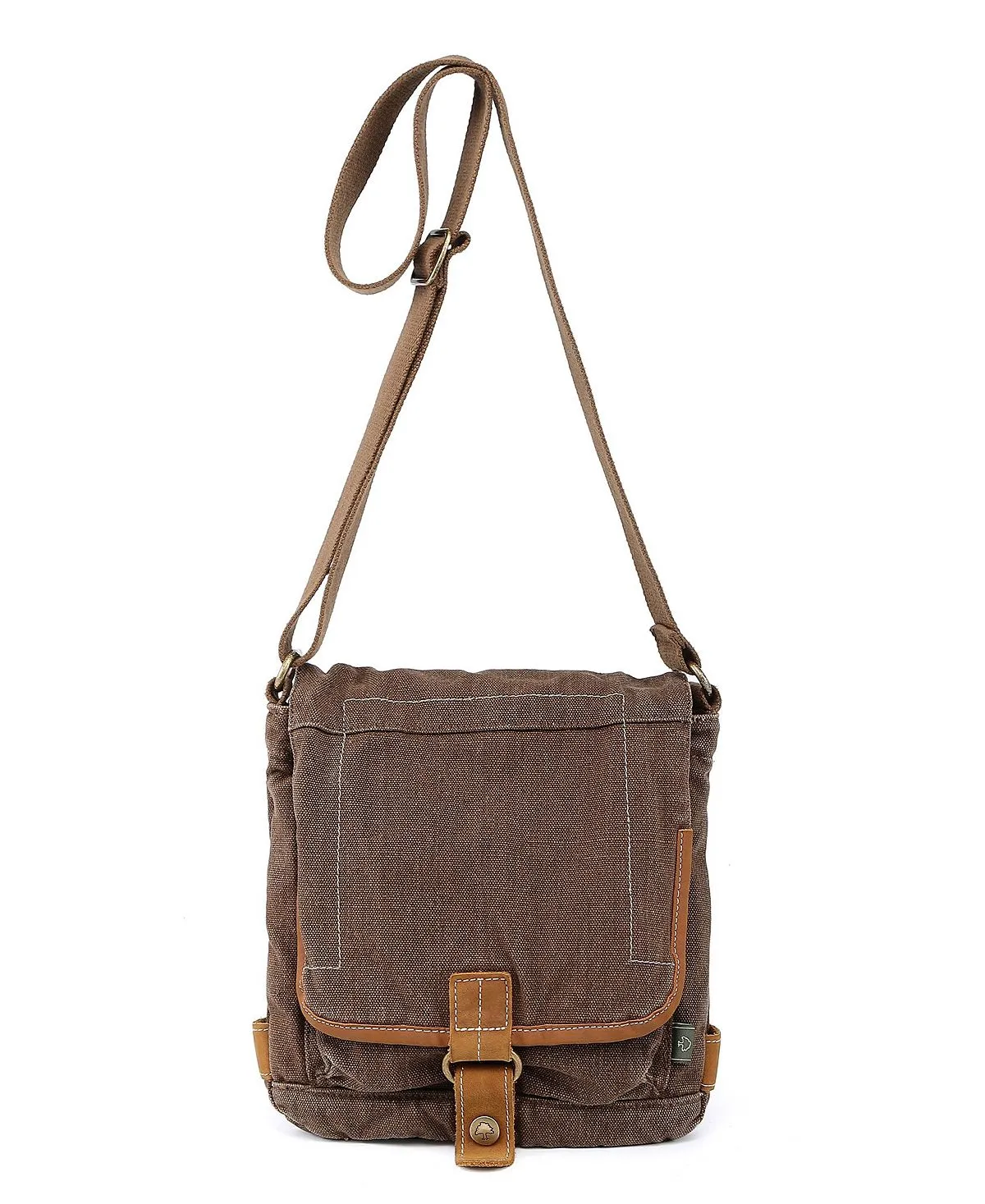 Atona Classic Canvas Shoulder Bag with Flap TSD BRAND