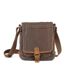 Atona Classic Canvas Shoulder Bag with Flap TSD BRAND