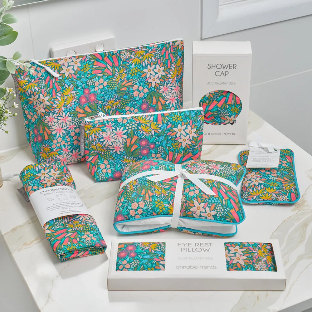 Cosmetic Bag - Cotton -  Small - Field of Flowers