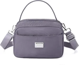 Crossbody Bag for Women,Lightweight Small Crossbody Purse Nylon Women's Shoulder Handbags With Top Handle
