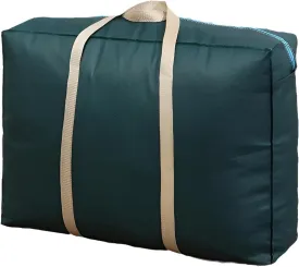 [Ellniges]Foldable Travel DuffelNon-Woven Storage Bags for Moving, Bedding & Sports Gear | Heavy-Duty 4-Size Organizer with Reinforced Handles | for Road Trips & Dorm Storage