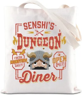 FOTAP Dungeon Diner Inspire Tote Bag Japanese Anime Gift RPG Gamer Gift Cooking Adventure Shoulder Bag