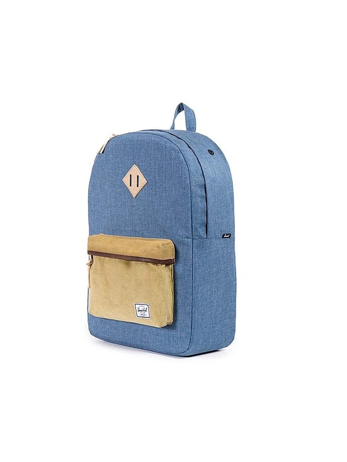 Herschel Heritage Backpack Crosshatch Navy Straw