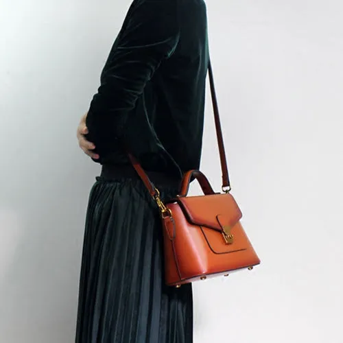 Red Satchel Handbags Bags