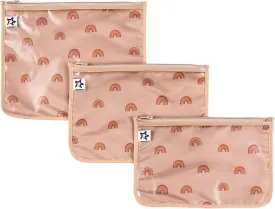Tiny Twinkle Mess-proof Travel Bags, Airline Compliant, Zipper Closure, Clear Front Pouch, Diaper Bag Packing, Toiletry or Cosmetics Organizer