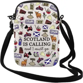 TSOTMO Edinburgh Makeup Bag - Scotland Calling Zipper Gift Bag
