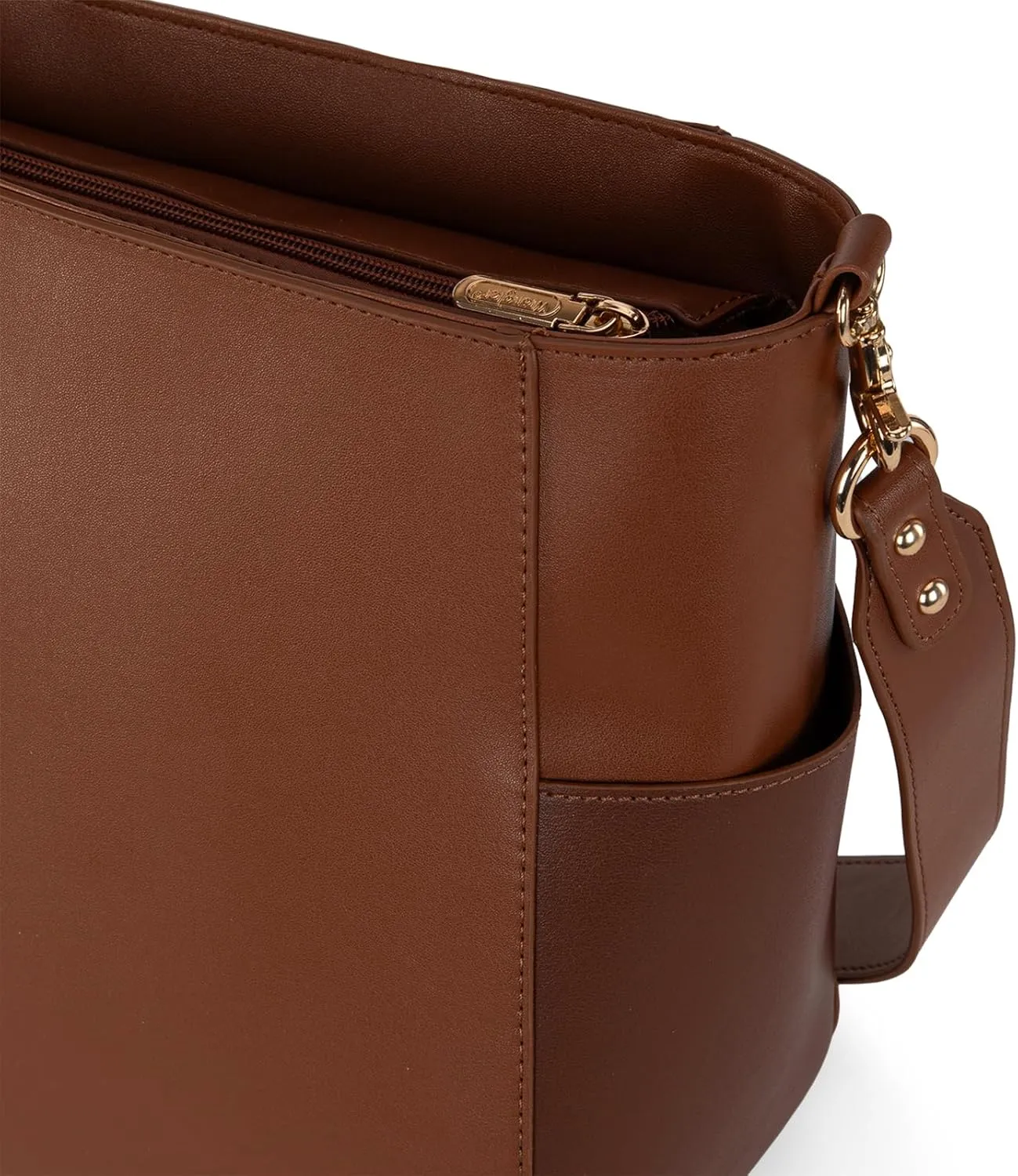 Wrangler MEDIUM Crossbody Bag for Women Vegan Leather Bucket Handbags with Guitar Strap